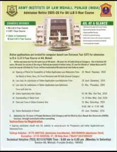 Army Institute of Law Mohali